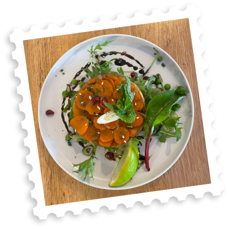 Le restaurant - Carnets de voyage - Lorgues - manger a LORGUES